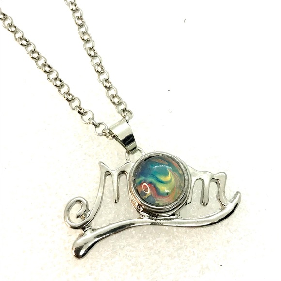 Necklace Mom handmade 12mm snap SN12 display - Picture 2 of 3